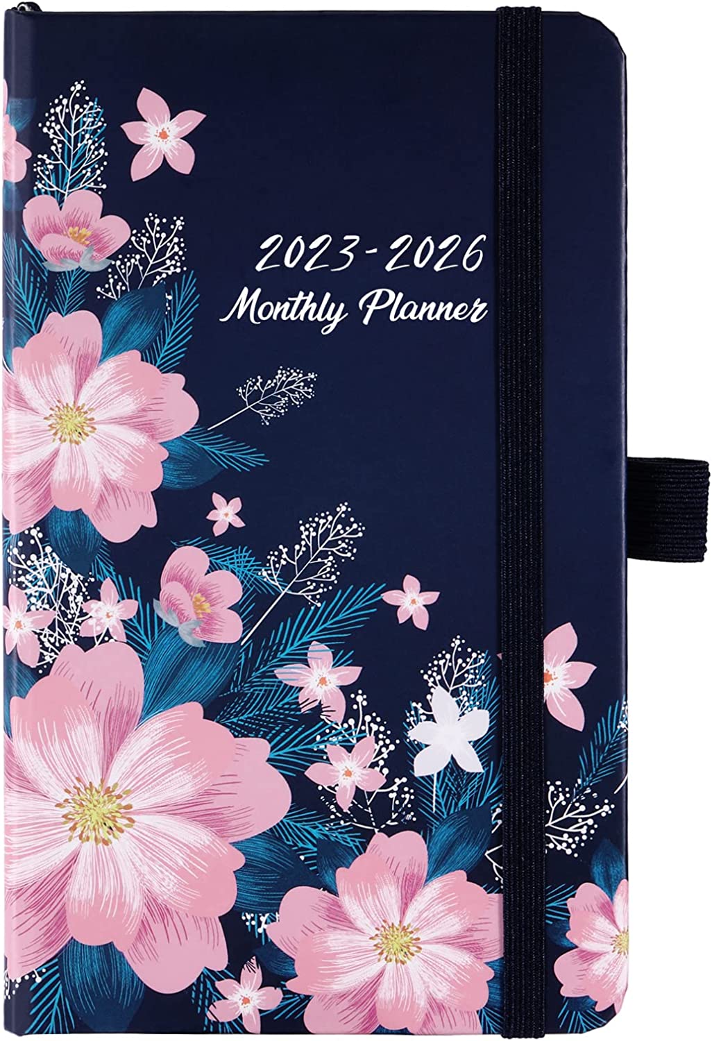 230816014427154_1 2023-2026 Pocket Planner/Calendar - 3 Year Monthly Planner from Jul 2023 - Jun 2026, 6.3" x 3.8", 2023-2026 Monthly Planner with 61 Notes Pages, Inner Pocket, Pen Loop, Elastic Closure - Image 1